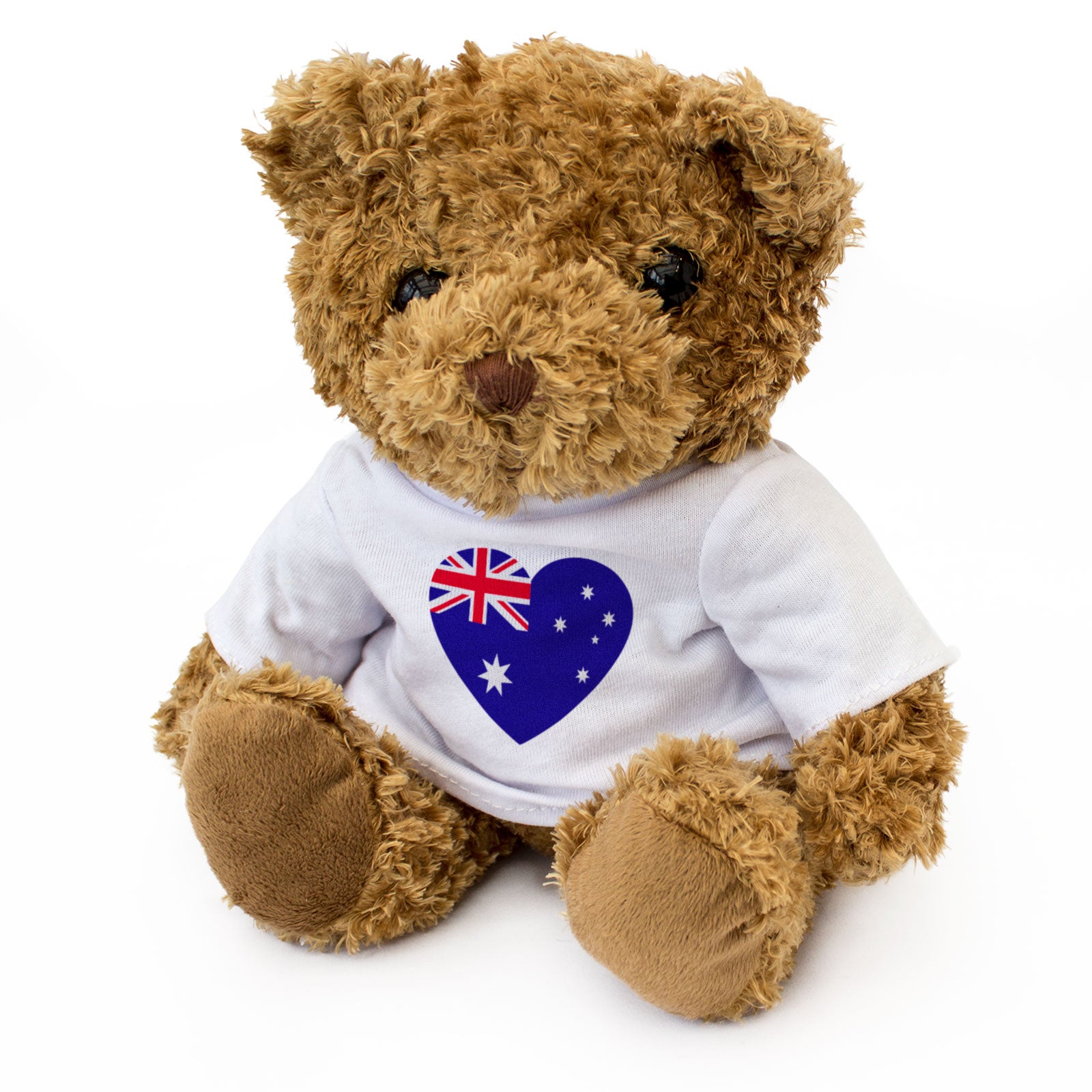 Australia Flag Heart - Teddy Bear