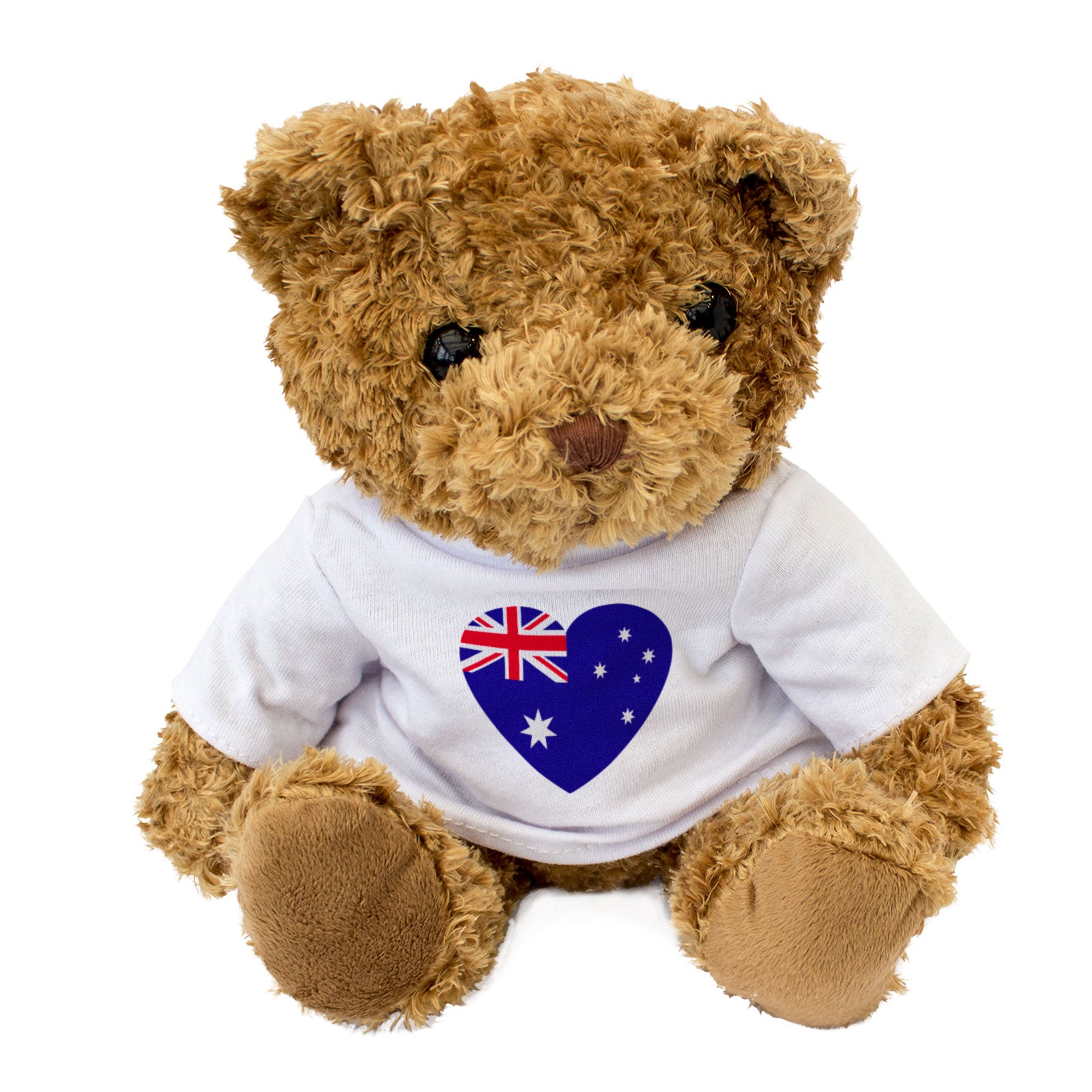 Australia Flag Heart - Teddy Bear