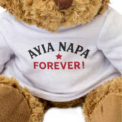 AYIA NAPA FOREVER! - Teddy Bear - Cute Funny - Cyprus Holiday Gift Present