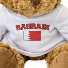 BAHRAIN + FLAG - Teddy Bear - Cute Cuddly Soft - Funny Souvenir Gift Present