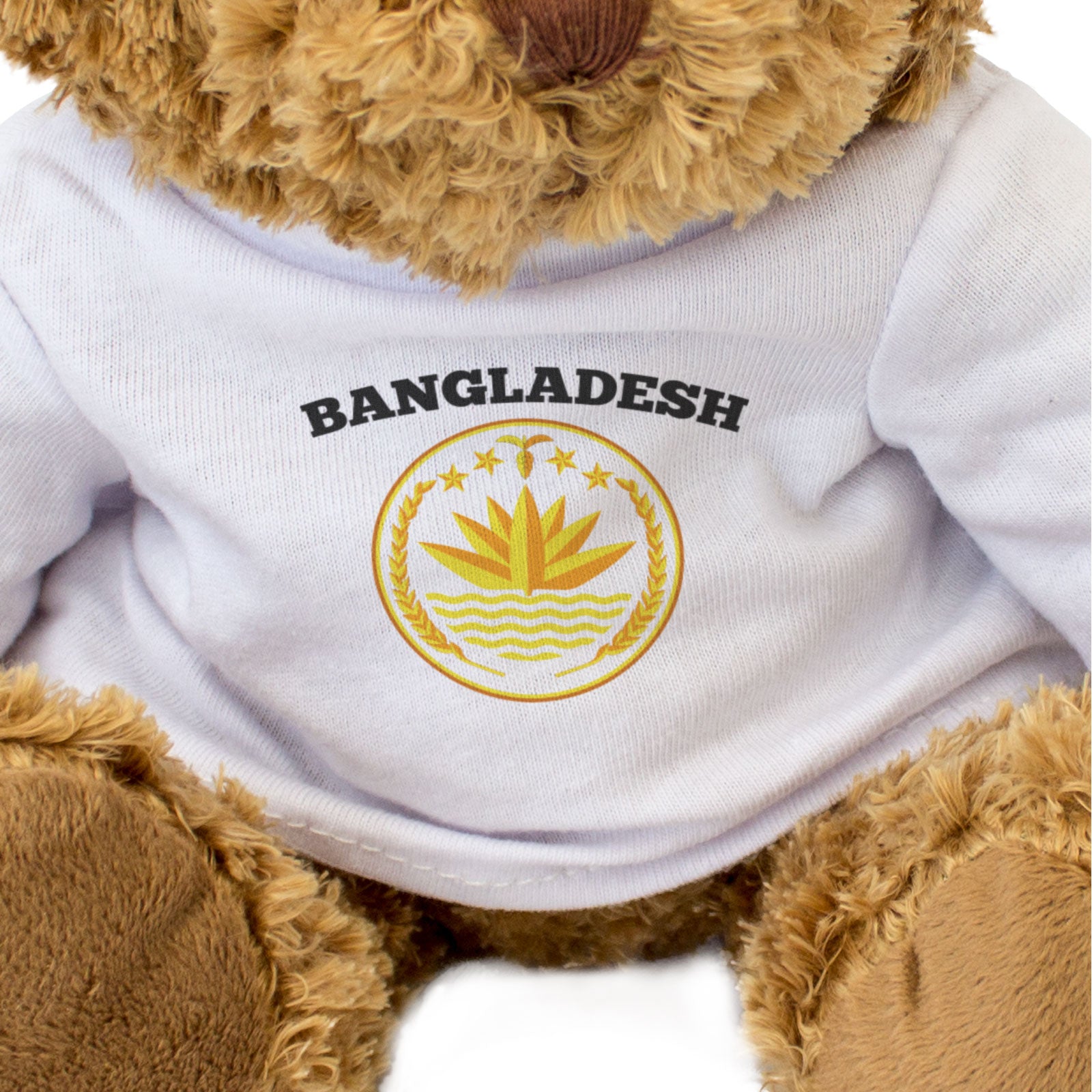 BANGLADESH COAT OF ARMS - Teddy Bear - Cute Cuddly Soft Adorable - Gift Present