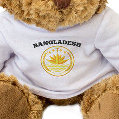 BANGLADESH COAT OF ARMS - Teddy Bear - Cute Cuddly Soft Adorable - Gift Present
