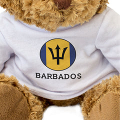 BARBADOS FLAG ROUNDEL - Teddy Bear - Cute Cuddly Soft - Barbadian Gift Present