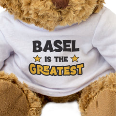 BASEL IS THE GREATEST - Teddy Bear - Cute Funny Adorable - Swiss Gift Present