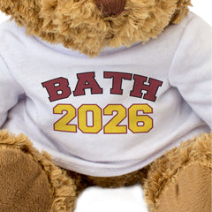 BATH 2026 - Teddy Bear - Cute Cuddly Soft Adorable - Graduation Gift Present