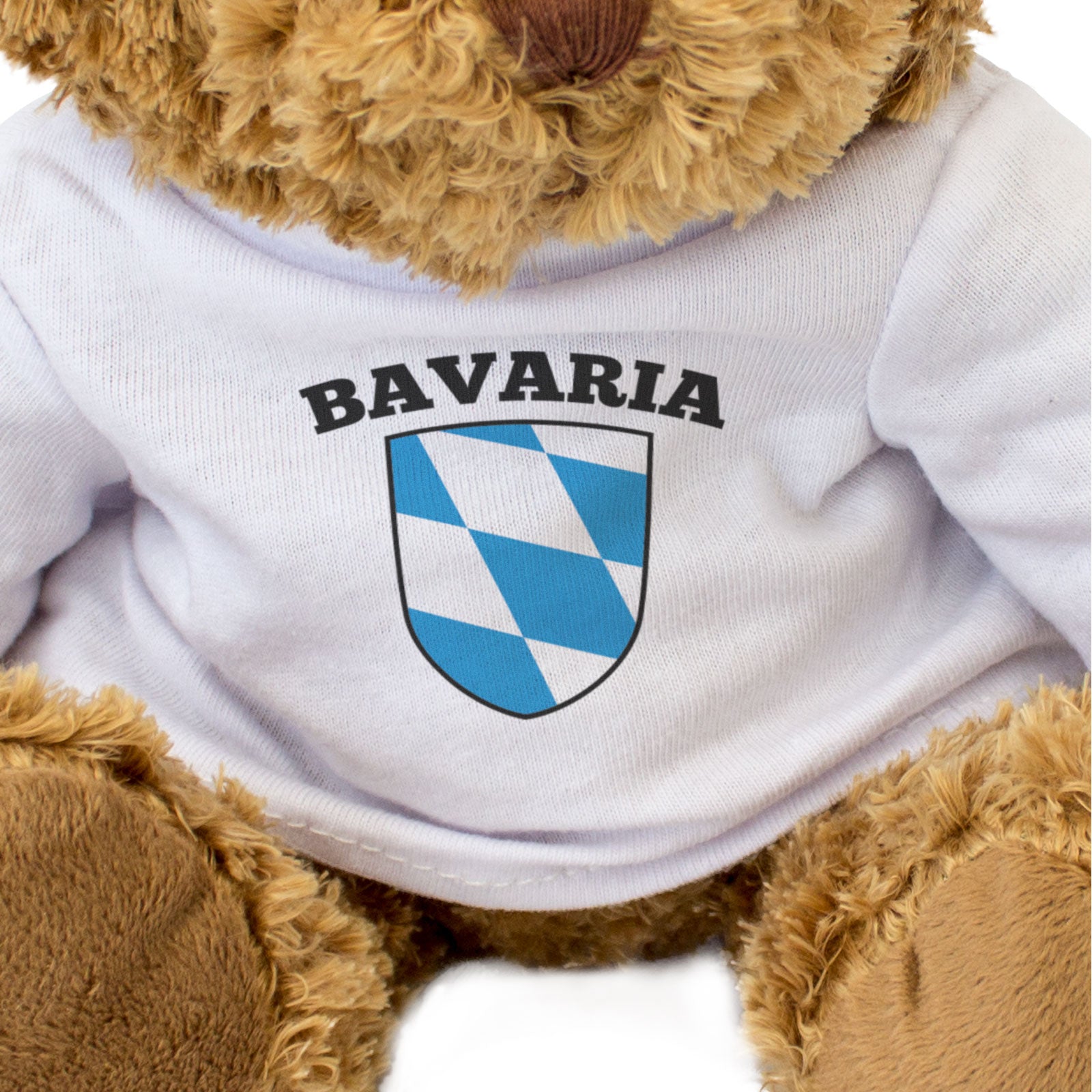 BAVARIA FLAG (LOZENGE) - Teddy Bear - Cute Cuddly Soft - Germany Gift Present