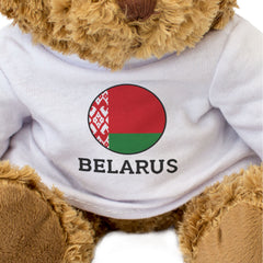 BELARUS FLAG ROUNDEL - Teddy Bear - Cute Cuddly Soft - Gift Present