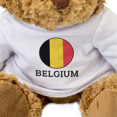 BELGIUM FLAG ROUNDEL - Teddy Bear - Cute Cuddly Soft - Belgian Gift Present