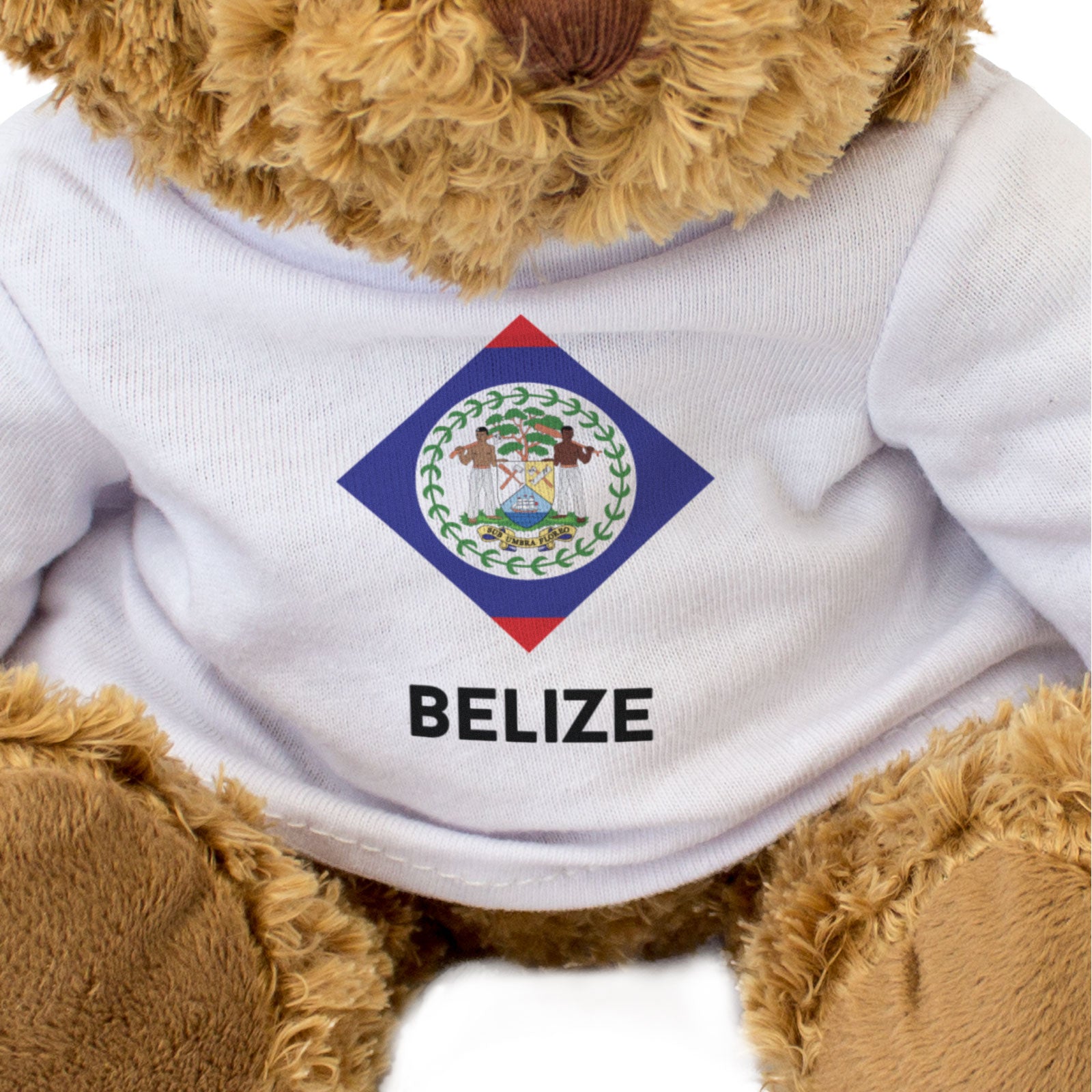 BELIZE FLAG DIAMOND - Teddy Bear - Cute Funny Souvenir Gift Present