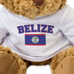 BELIZE + FLAG - Teddy Bear - Cute Cuddly Soft - Funny Souvenir Gift Present