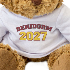 BENIDORM 2027 - Teddy Bear - Cute Funny - Holiday Souvenir Gift Present - Image 3
