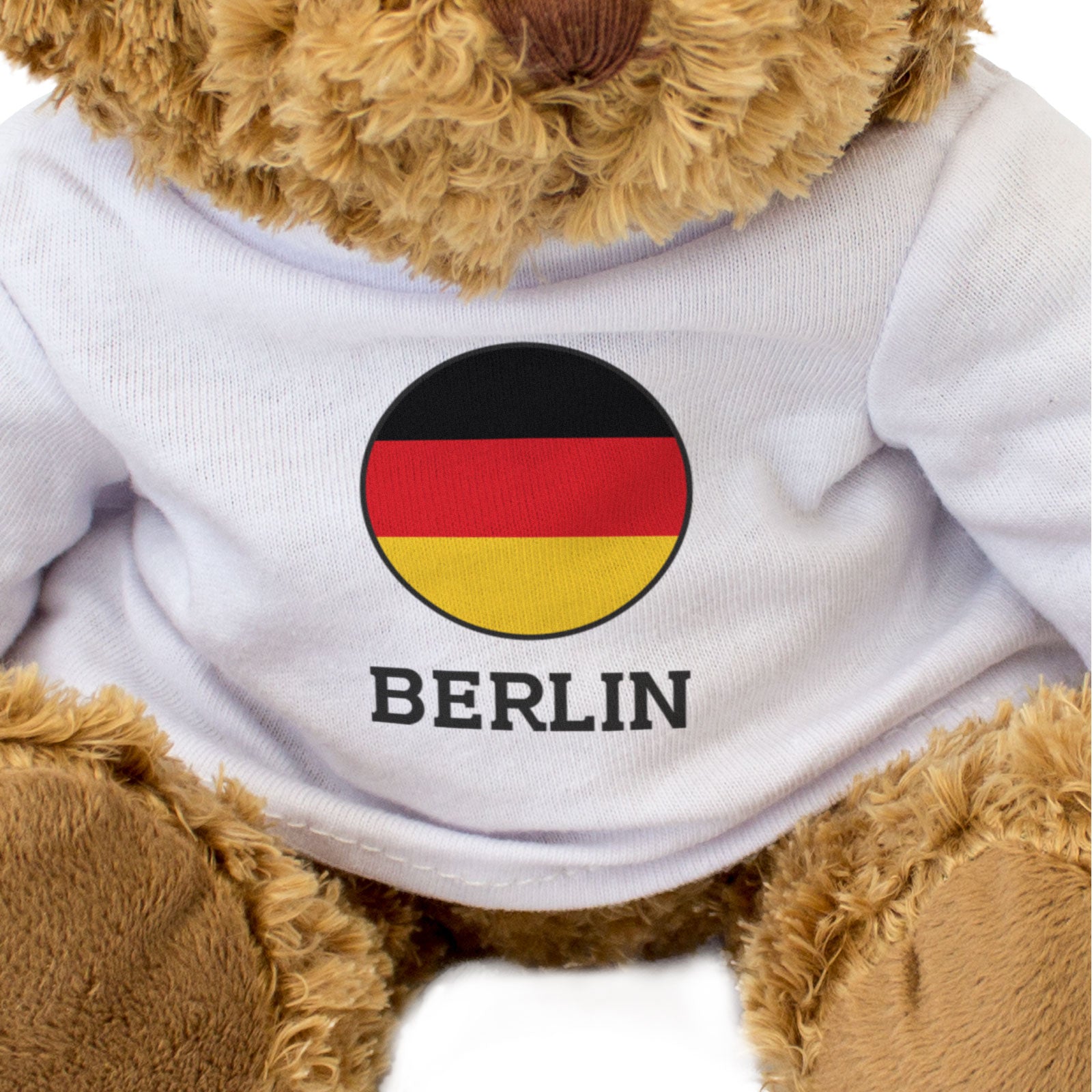 BERLIN (GERMANY FLAG ROUNDEL) - Teddy Bear - Cute Funny Souvenir Gift Present