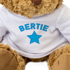BERTIE (BLUE STAR) - Teddy Bear - Cute Cuddly Soft Adorable - Funny Gift Present