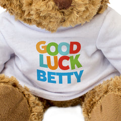 Good Luck Betty - Teddy Bear