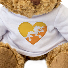 BHUTAN FLAG HEART - Teddy Bear - Cute Cuddly Soft - Bhutanese Gift Present
