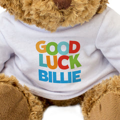 GOOD LUCK BILLIE - Teddy Bear - Cute Cuddly Soft Adorable - Funny Gift Present