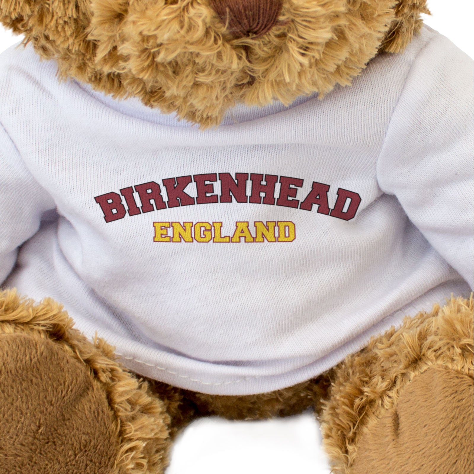 BIRKENHEAD, ENGLAND - Teddy Bear - Cute Cuddly - Funny Merseyside Gift Present