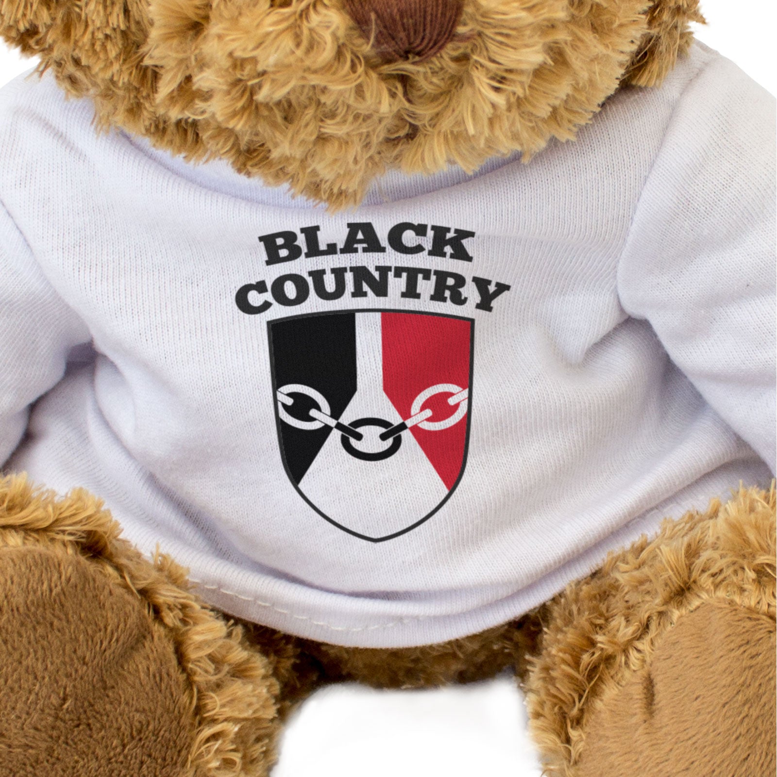 BLACK COUNTRY FLAG - Teddy Bear - Cute Cuddly Soft - England Gift Present