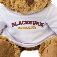 BLACKBURN, ENGLAND - Teddy Bear - Cute Cuddly - Funny Lancashire Gift Present