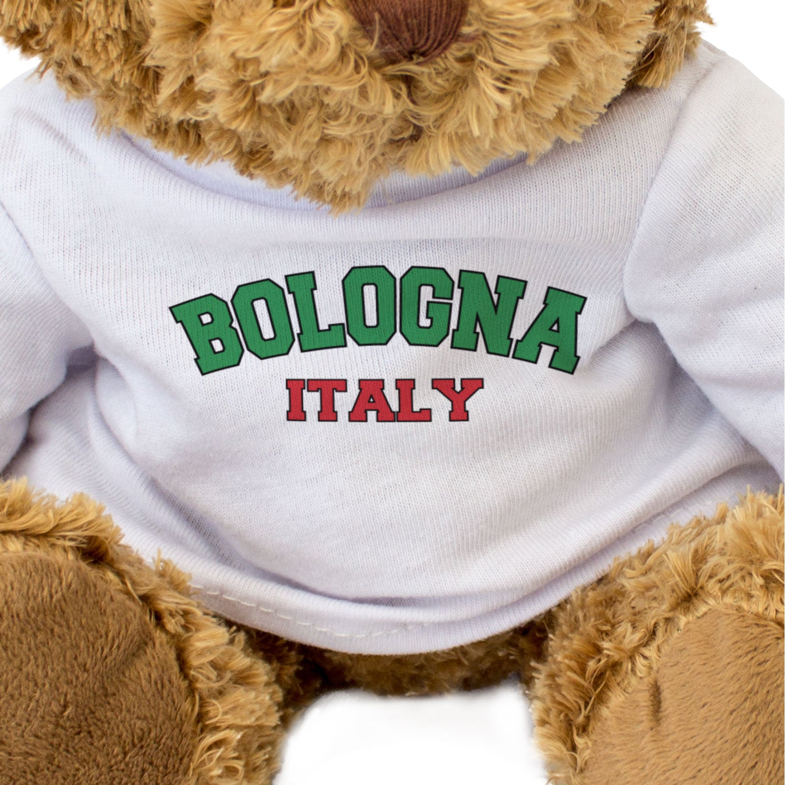 BOLOGNA, ITALY - Teddy Bear - Cute Cuddly Soft - Funny Italian Gift Present