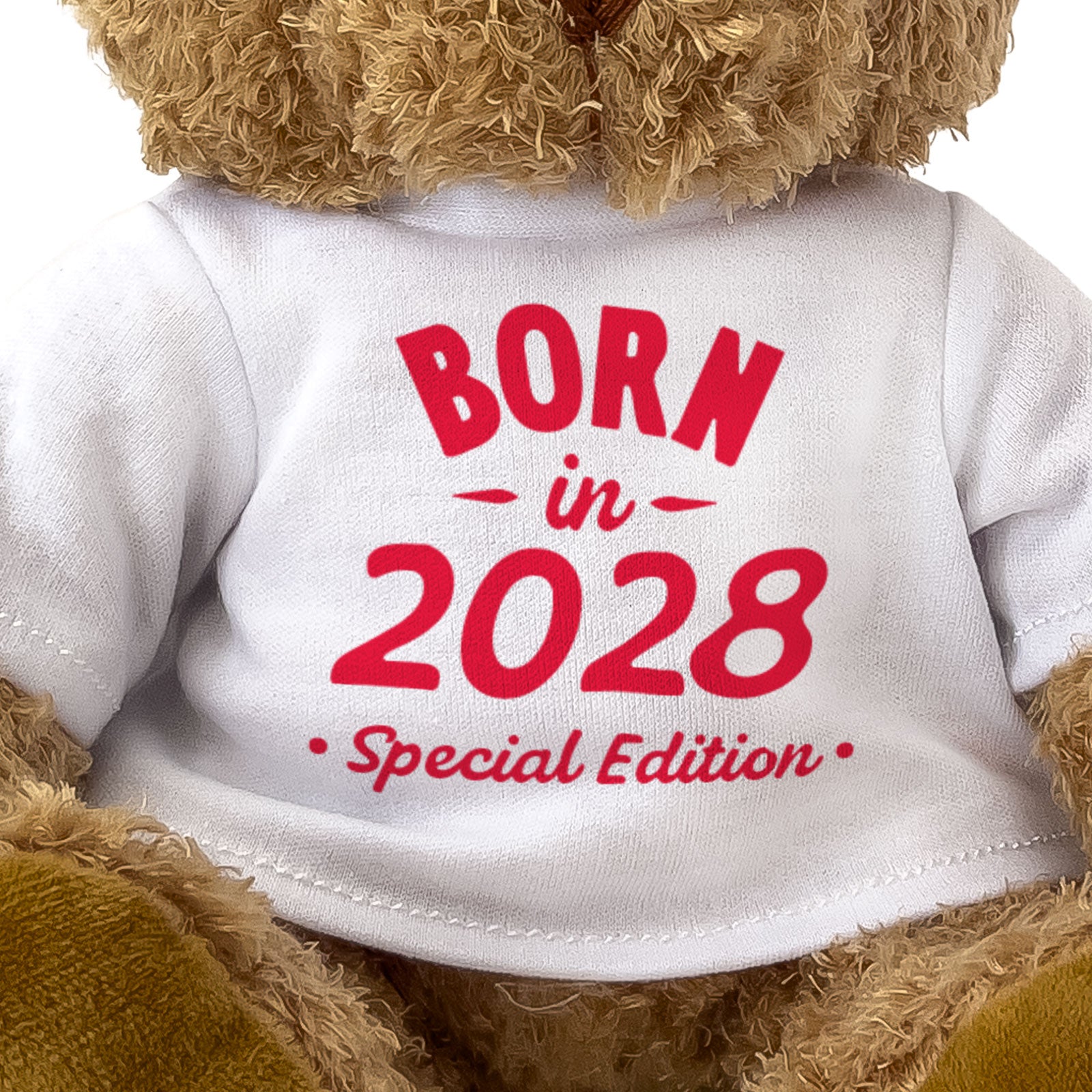 BORN IN 2028 (SPECIAL EDITION) - Teddy Bear - Cute Funny - Birthday Gift Present