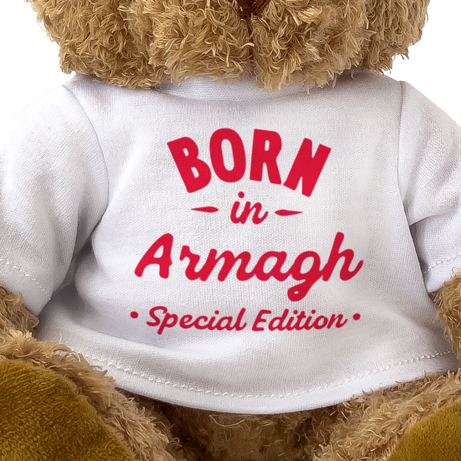 BORN IN ARMAGH (SPECIAL EDITION) - Teddy Bear - Cute - Ireland Gift Present
