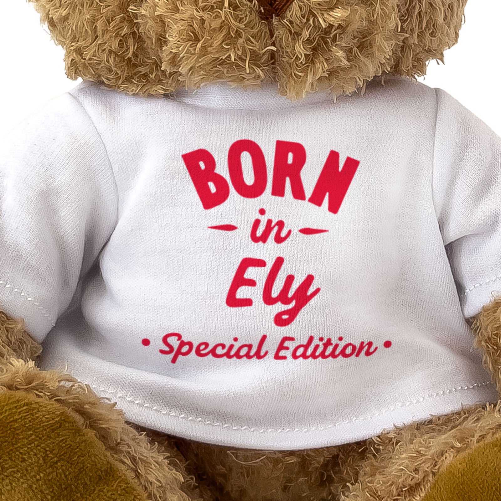 BORN IN ELY (SPECIAL EDITION) - Teddy Bear - Cute - Cambridgeshire Gift Present