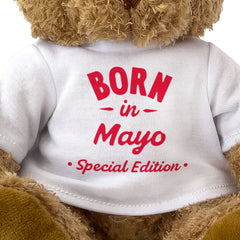 BORN IN MAYO (SPECIAL EDITION) - Teddy Bear - Cute - Ireland Gift Present
