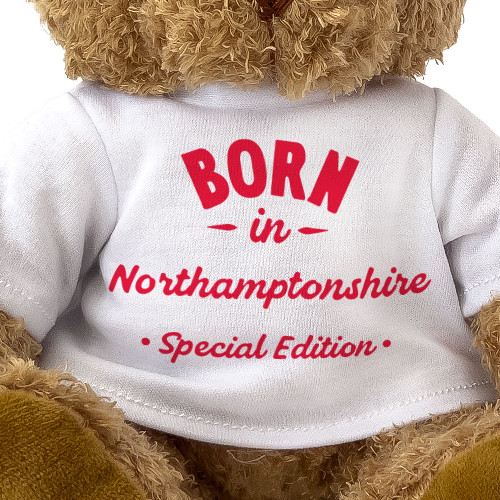 BORN IN NORTHAMPTONSHIRE (SPECIAL EDITION) - Teddy Bear - Cute - Gift Present