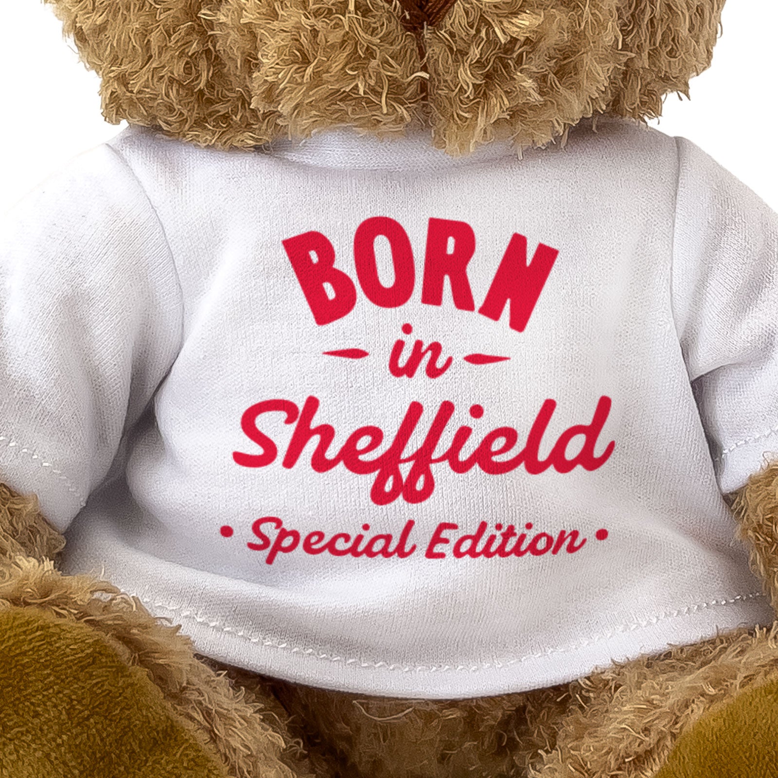 BORN IN SHEFFIELD (SPECIAL EDITION) - Teddy Bear - Cute - Yorkshire Gift Present