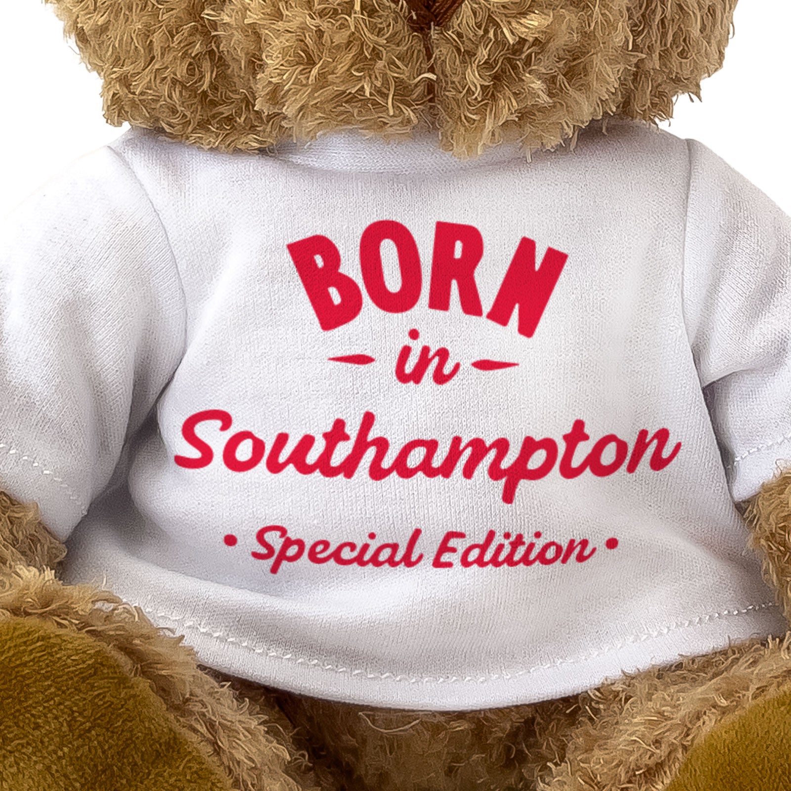 BORN IN SOUTHAMPTON (SPECIAL EDITION) - Teddy Bear - Cute Cuddly - Gift Present