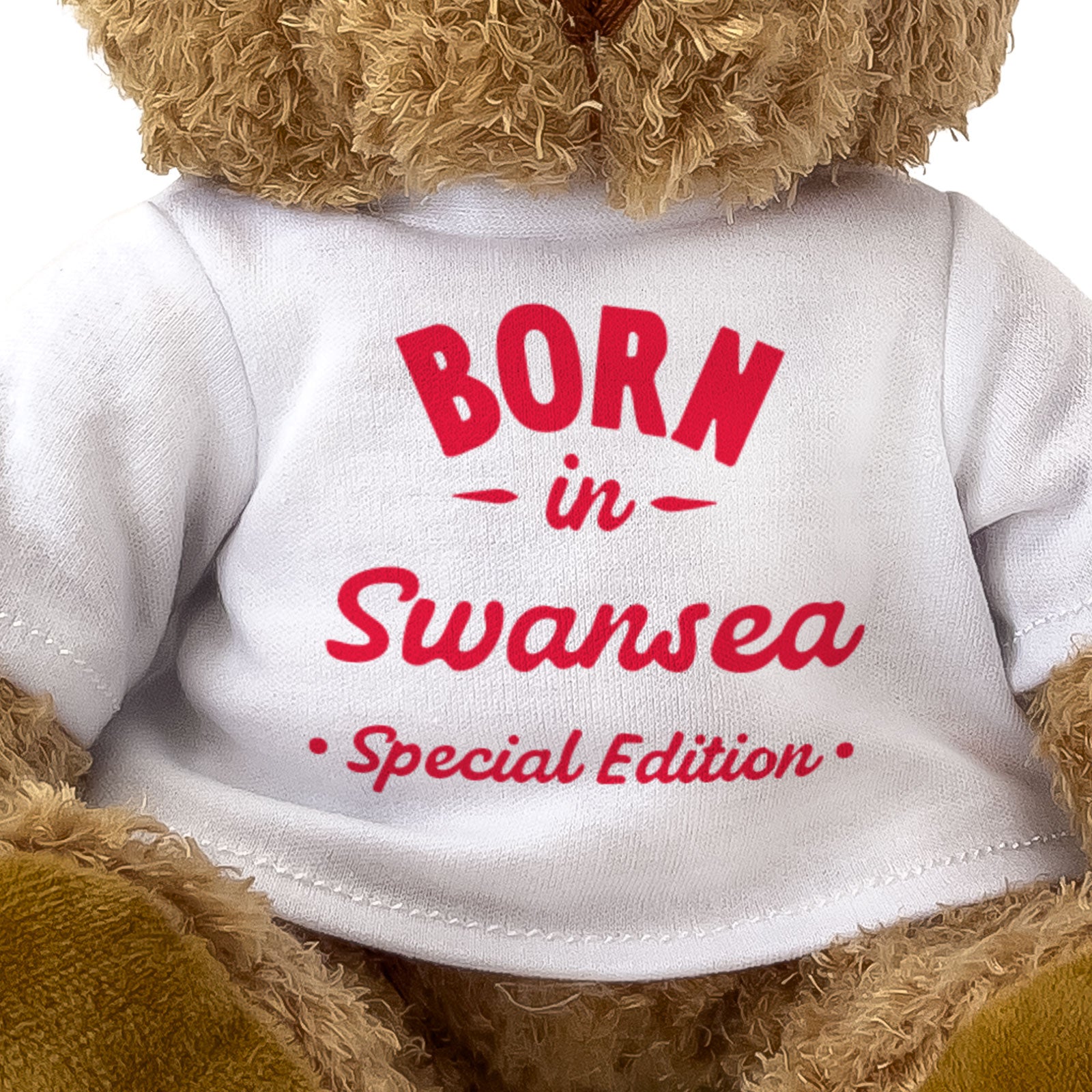 BORN IN SWANSEA (SPECIAL EDITION) - Teddy Bear - Cute - Welsh Gift Present