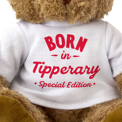 BORN IN TIPPERARY (SPECIAL EDITION) - Teddy Bear - Cute - Ireland Gift Present