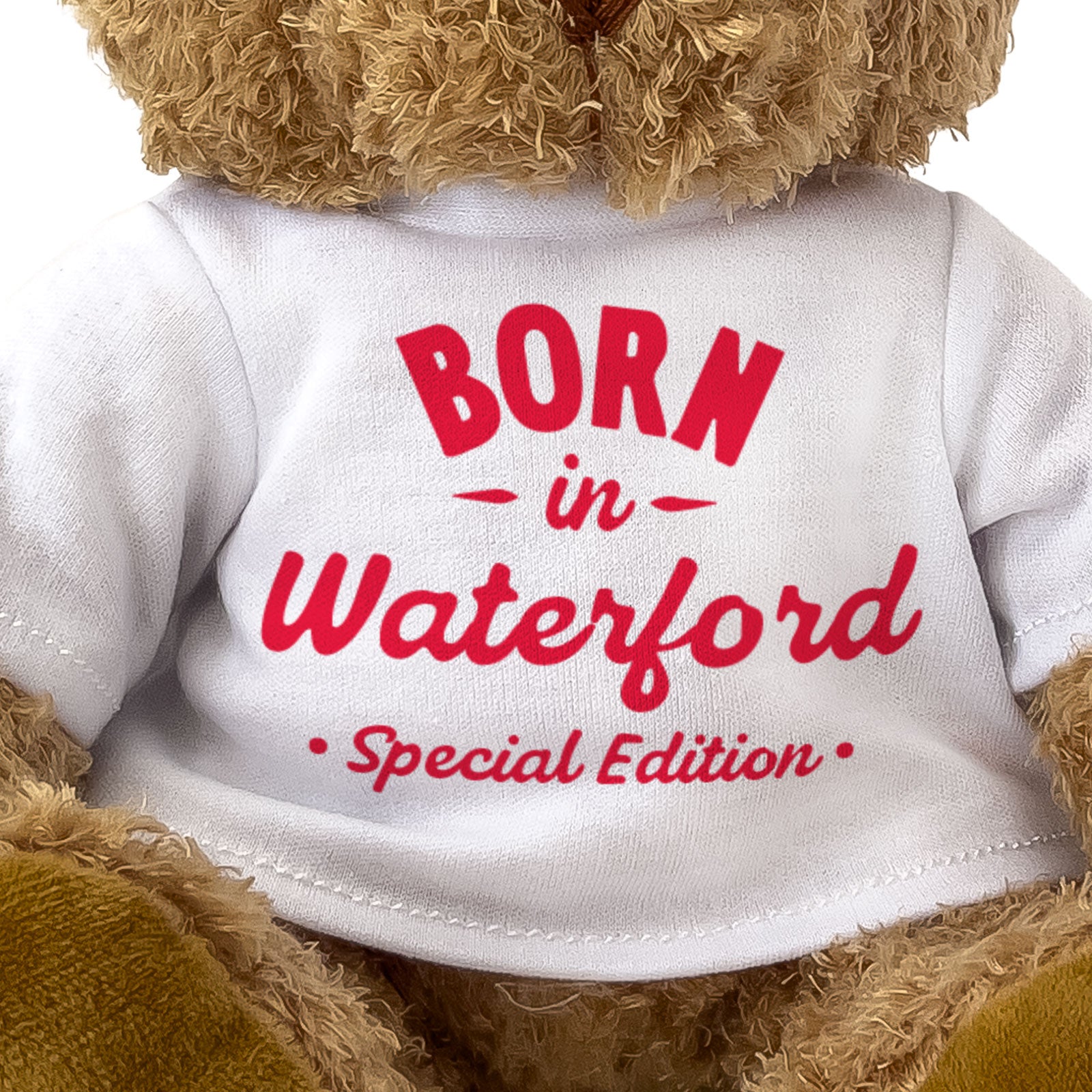 BORN IN WATERFORD (SPECIAL EDITION) - Teddy Bear - Cute - Ireland Gift Present