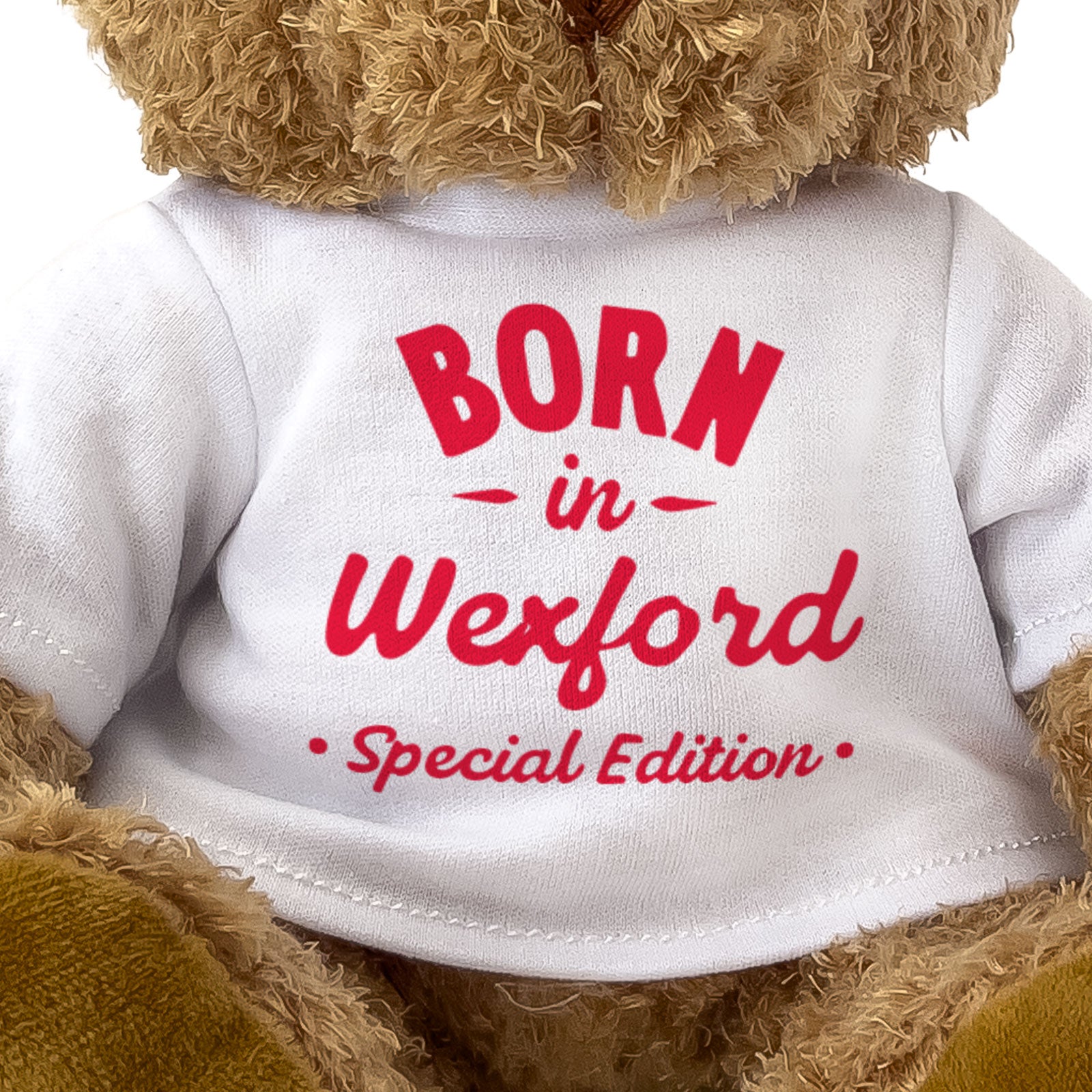 BORN IN WEXFORD (SPECIAL EDITION) - Teddy Bear - Cute - Ireland Gift Present