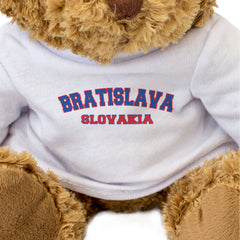 BRATISLAVA, SLOVAKIA - Teddy Bear - Cute Funny Slovakian Souvenir Gift Present