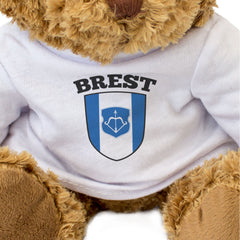 BREST CITY FLAG - Teddy Bear - Cute Cuddly Soft Adorable - Belarus Gift Present