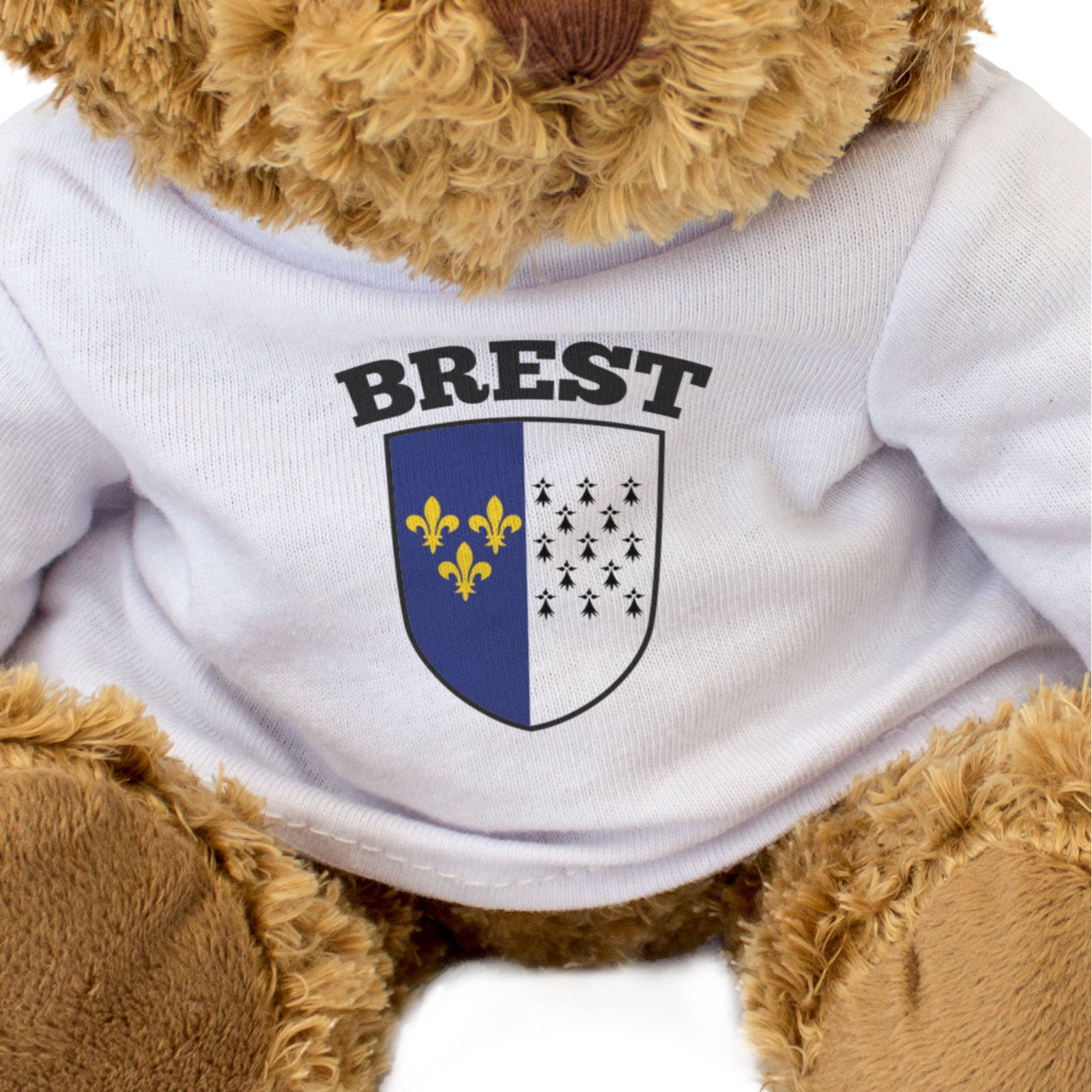 BREST FLAG - Teddy Bear - Cute Cuddly Soft Adorable - France Gift Present