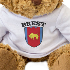 BREST REGION FLAG - Teddy Bear - Cute Cuddly Soft - Belarus Gift Present