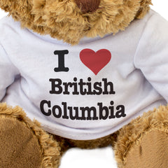 I Love British Columbia - Teddy Bear