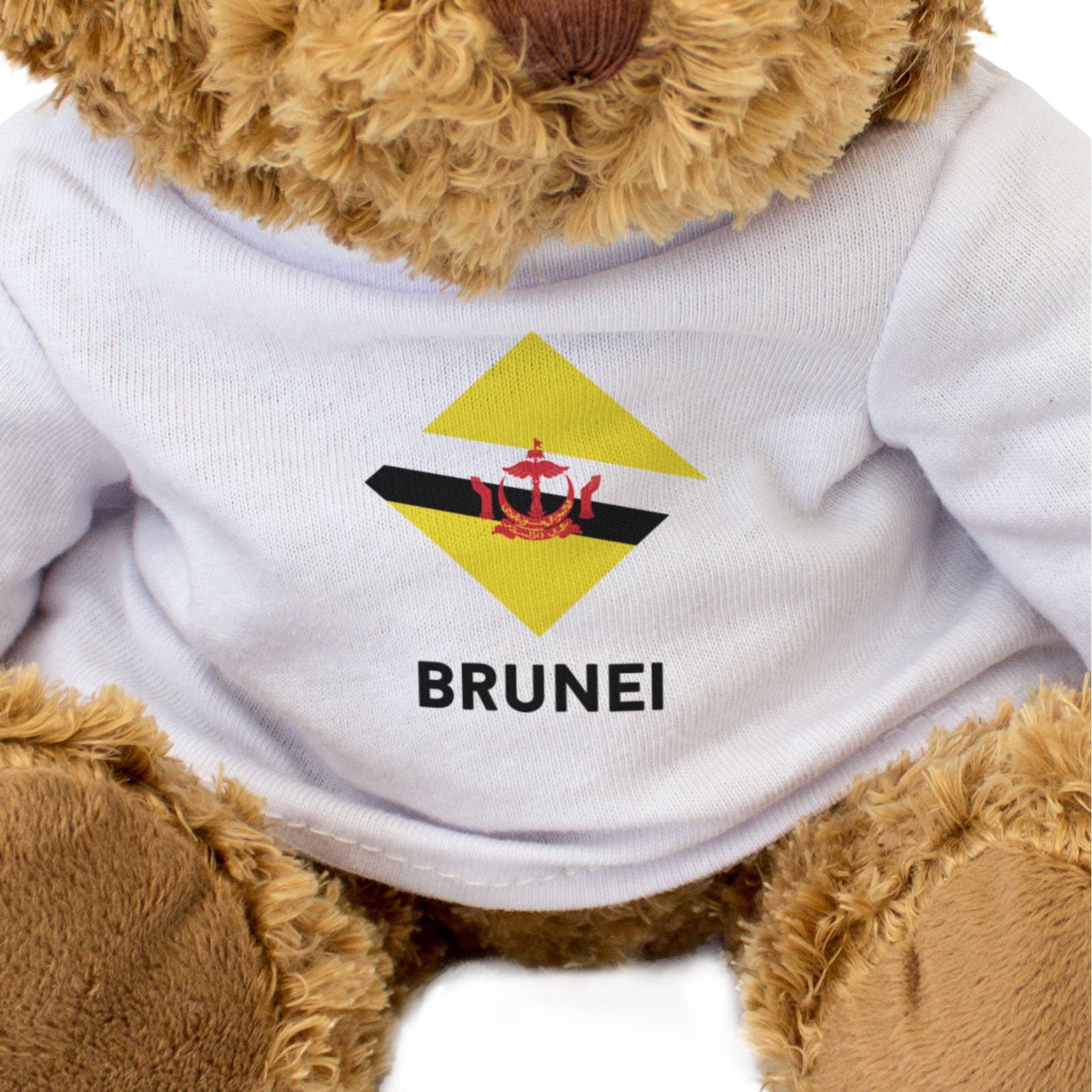 BRUNEI FLAG DIAMOND - Teddy Bear - Cute Funny Soft Souvenir Gift Present