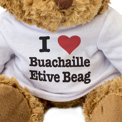 I LOVE BUACHAILLE ETIVE BEAG - Teddy Bear - Scottish Highlands Gift Present