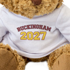 BUCKINGHAM 2027 - Teddy Bear - Cute Funny - Graduation Gift Present - Image 3