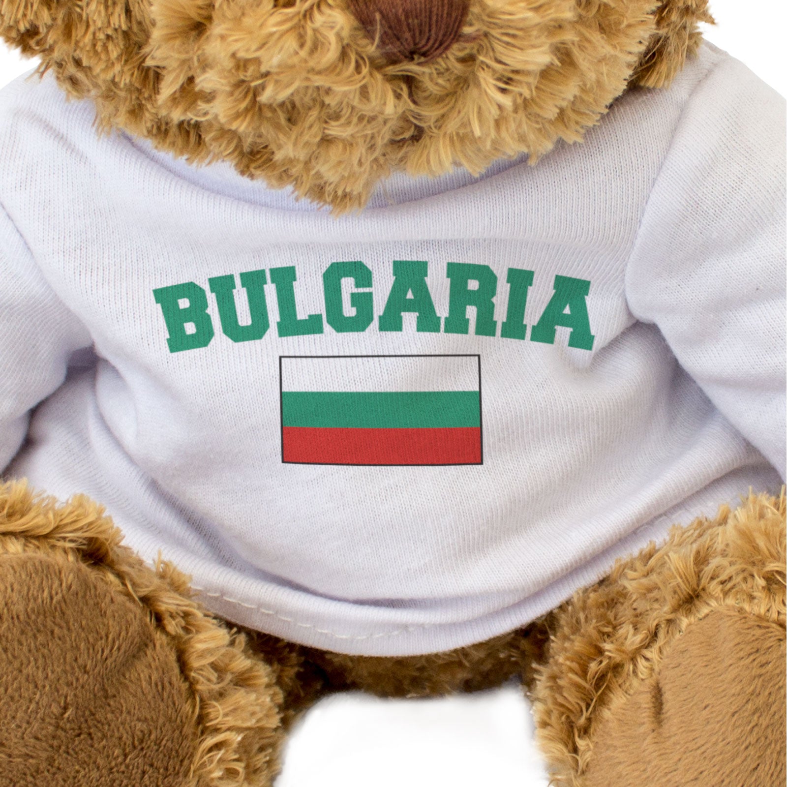 BULGARIA + FLAG - Teddy Bear - Cute Soft - Funny Bulgarian Souvenir Gift Present