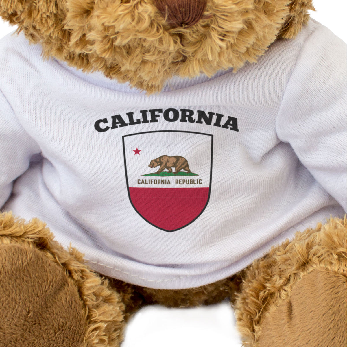 California Flag - Teddy Bear - Gift Present