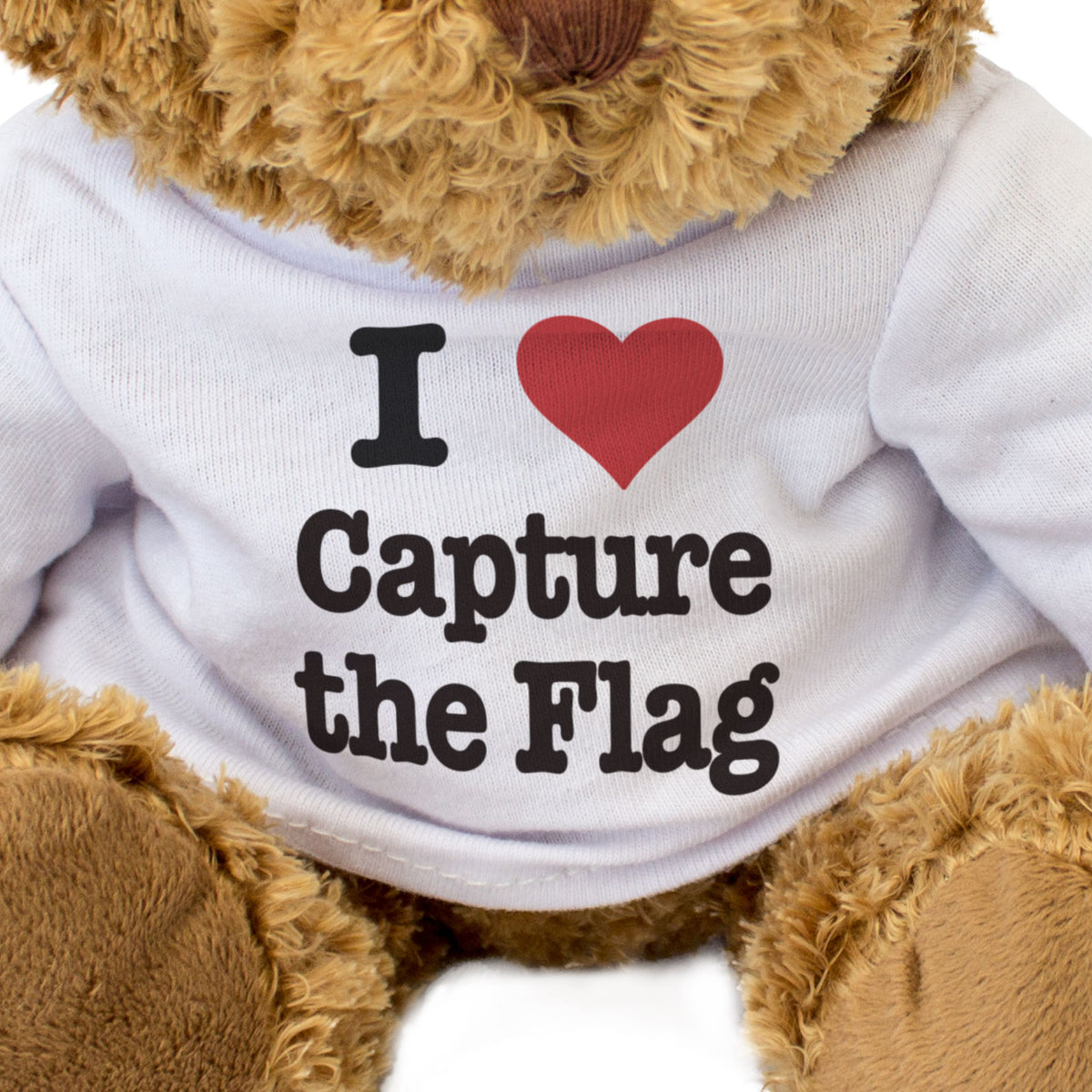 I Love Capture the Flag - Teddy Bear