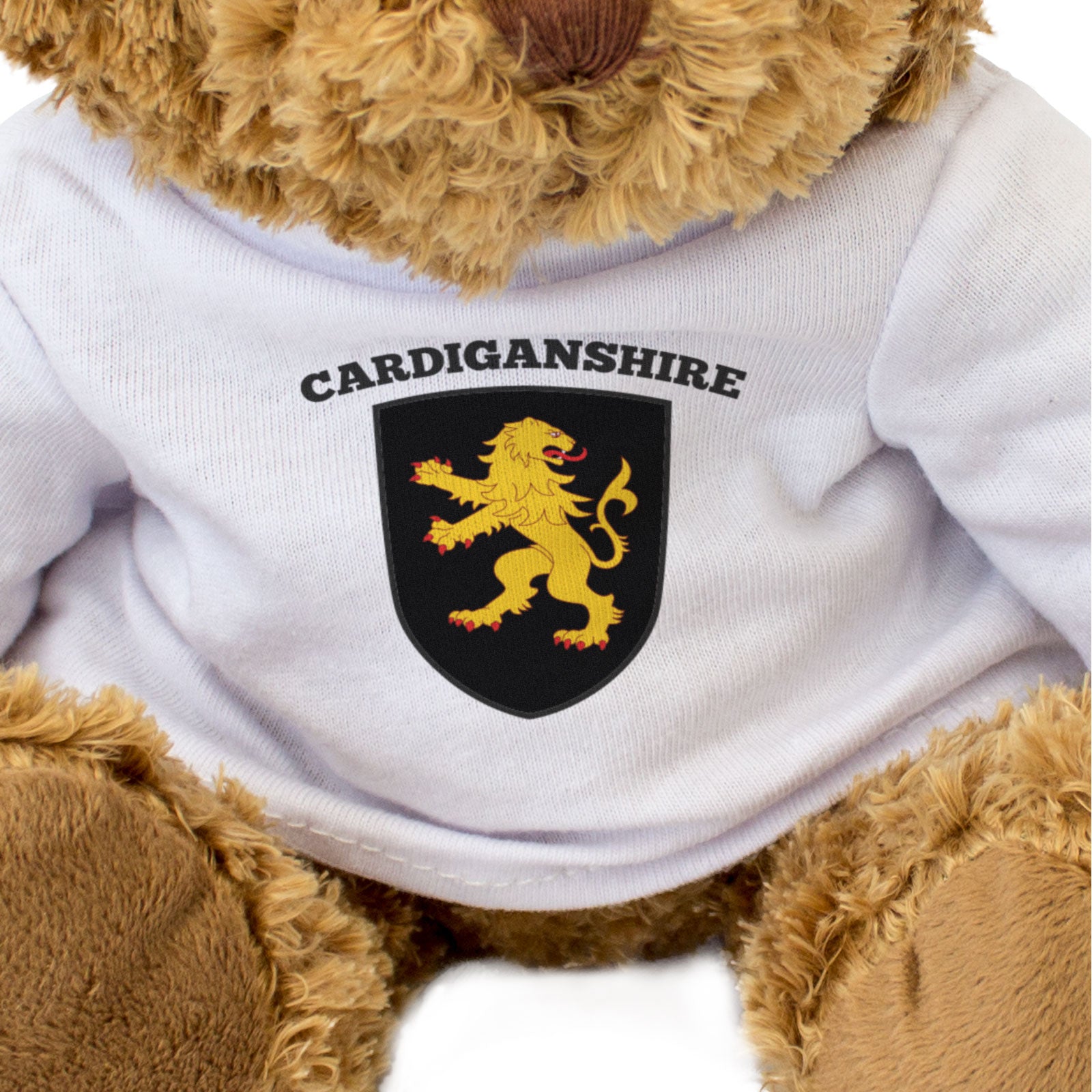 CARDIGANSHIRE FLAG - Teddy Bear - Cute Cuddly - Ceredigion Wales Gift Present