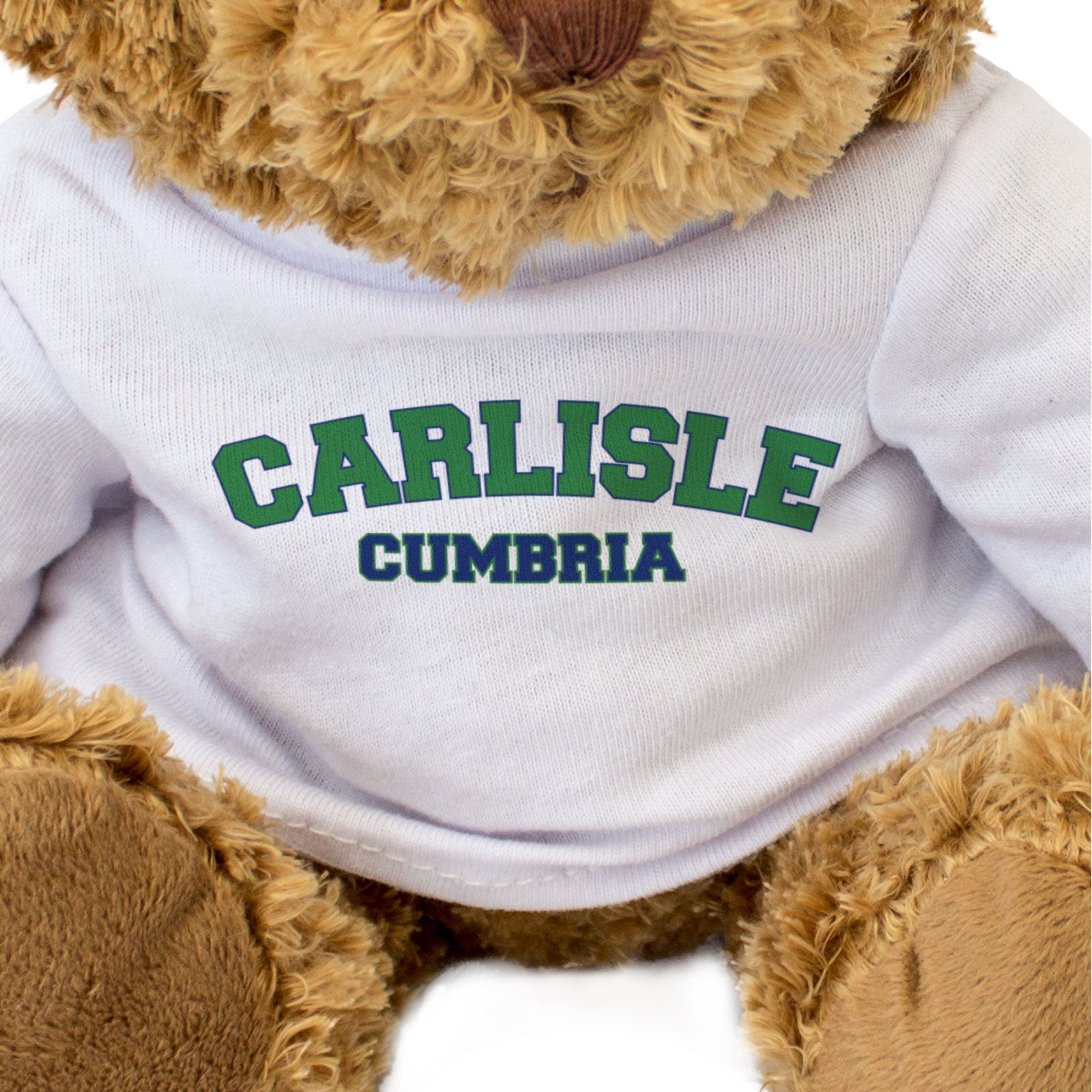 CARLISLE, CUMBRIA - Teddy Bear - Cute Cuddly Soft Adorable - Funny Gift Present