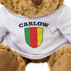 Carlow County Colours - Teddy Bear - Ireland County Carlow Gift Present