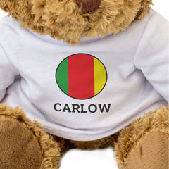 CARLOW COUNTY COLOURS (ROUNDEL) - Teddy Bear - Cute - Ireland Gift Present